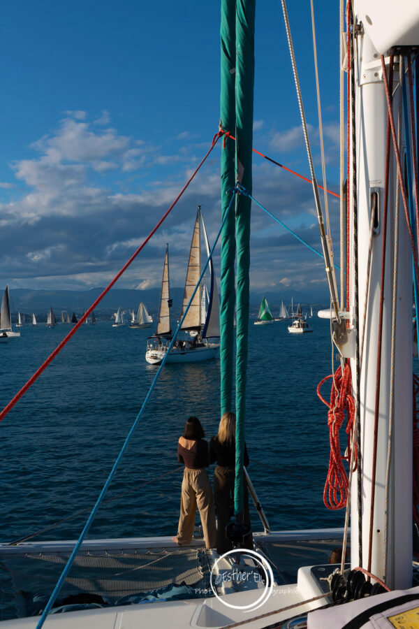 Voilier en mer lors de la Croisière Bleue Antibes-Calvi – 59ᵉ édition
